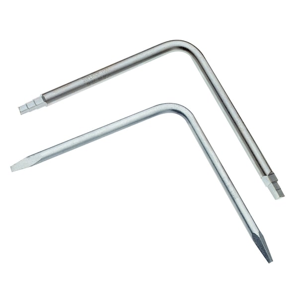 Superior Tool Faucet Seat Wrench Set Silver 2 pc 3765 - main